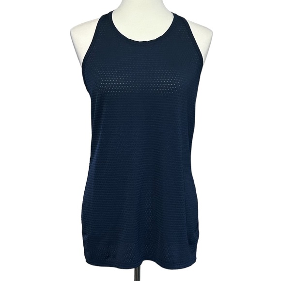 Athleta Navy Athletic Racerback Tank Top Size Small - Picture 2 of 6